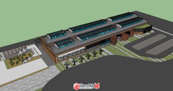 舊工廠改造煥發新生 SketchUp模型庫與專業網站建設